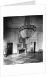 Chandelier Hanging in East Room of White House by Anonymous