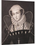Mary Stuart Queen of Scotland with Crown Embellishment by Anonymous
