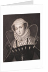 Mary Stuart Queen of Scotland with Crown Embellishment by Anonymous