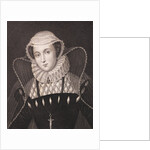 Mary Stuart Queen of Scotland with Crown Embellishment by Anonymous