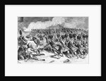 Battle Scene From French and Indian War by Anonymous
