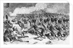 Battle Scene From French and Indian War by Anonymous