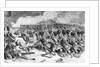 Battle Scene From French and Indian War by Anonymous