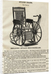 Early Wheelchair Advertisement by Anonymous