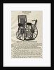 Early Wheelchair Advertisement by Anonymous