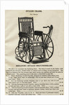 Early Wheelchair Advertisement by Anonymous