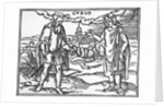 Francisco Pizarro Meeting Inca by Anonymous