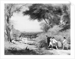 Woodcutters in Windsor Great Park by Anonymous