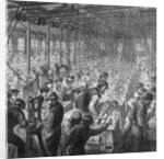 Illustration of Workers in Ammunition Factory by Anonymous