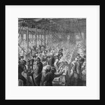 Illustration of Workers in Ammunition Factory by Anonymous