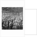 Illustration of Workers in Ammunition Factory by Anonymous