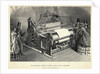 W.G Taylors Patent Power Loom Calico Machine Engraving by Anonymous