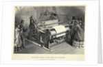 W.G Taylors Patent Power Loom Calico Machine Engraving by Anonymous