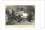 W.G Taylors Patent Power Loom Calico Machine Engraving by Anonymous