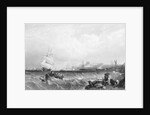 Choppy Seas in Portsmouth Harbor by Anonymous