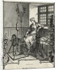 Woman with Spinning Wheel by Anonymous