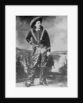 Portrait of Cowboy Buck Taylor by Anonymous