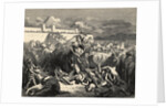 David Punishing the Ammonites Illustration by Anonymous