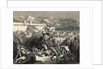 David Punishing the Ammonites Illustration by Anonymous