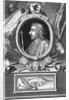 Engraving of Canute King of Danes by Anonymous