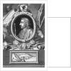 Engraving of Canute King of Danes by Anonymous