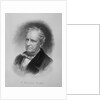 Drawing of Author James Fenimore Cooper by Anonymous