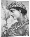Profile Illustration of Cleopatra by Anonymous