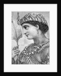 Profile Illustration of Cleopatra by Anonymous