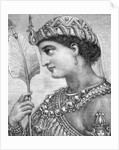 Profile Illustration of Cleopatra by Anonymous