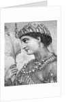 Profile Illustration of Cleopatra by Anonymous