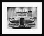 Ford Edsel Citation Convertible in Showroom. by Anonymous