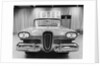 Ford Edsel Citation Convertible in Showroom. by Anonymous