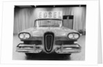 Ford Edsel Citation Convertible in Showroom. by Anonymous