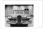 Ford Edsel Citation Convertible in Showroom. by Anonymous