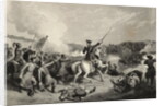 Illustration of Battle of Poltava by Anonymous