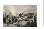 Illustration of Battle of Poltava by Anonymous