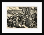 Emigrants on Shipdeck by Anonymous