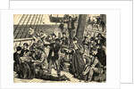 Emigrants on Shipdeck by Anonymous