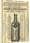 Advertisement for Allen's Lung Balsam by Anonymous