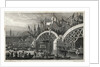 Boats Passing Under London Bridge by Anonymous