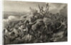 Napoleon and Army Fighting Battle by Anonymous