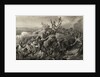 Napoleon and Army Fighting Battle by Anonymous