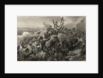 Napoleon and Army Fighting Battle by Anonymous