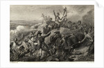 Napoleon and Army Fighting Battle by Anonymous
