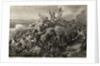 Napoleon and Army Fighting Battle by Anonymous
