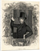 Portrait of Eugene Sue with Elaborate Border by Anonymous