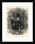Portrait of Eugene Sue with Elaborate Border by Anonymous