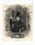 Portrait of Eugene Sue with Elaborate Border by Anonymous