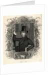 Portrait of Eugene Sue with Elaborate Border by Anonymous