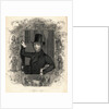 Portrait of Eugene Sue with Elaborate Border by Anonymous